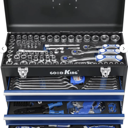 Goog King 408 Parça Profesyonel Takım Seti - Her işe Hazır, Eksiksiz Çözüm
